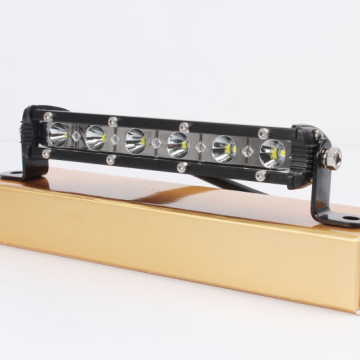 Slim Single Row LED Bar for Automobiles and Motorcycles