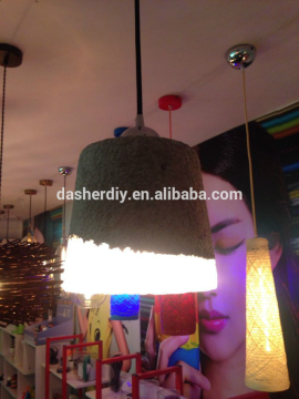 factory sale concrete chandelier pendant lamp/light