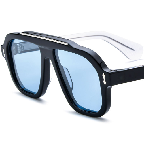Double Top Bar Pilot Polarize Sunglasses ME2046