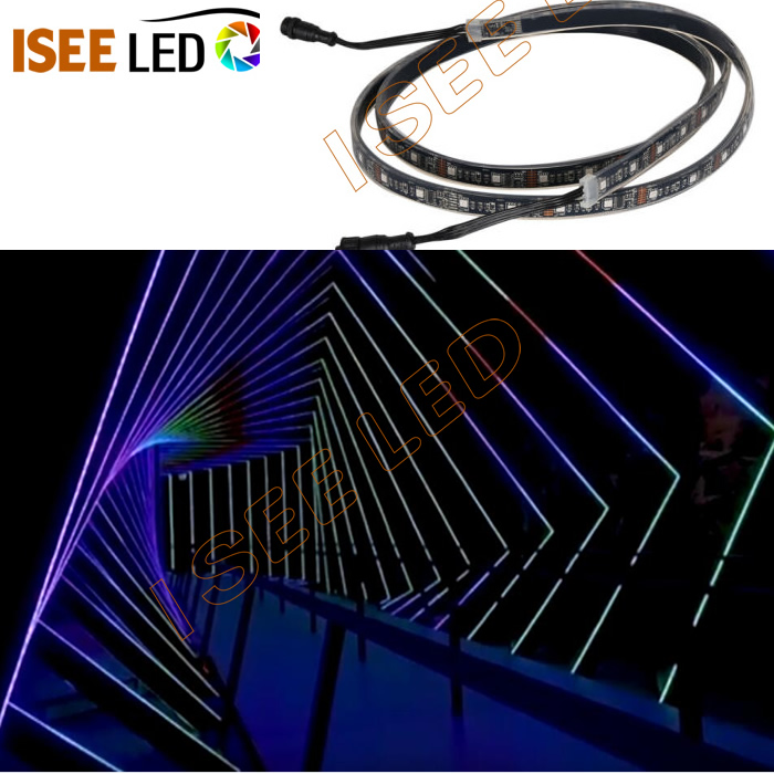 ឌីជីថលភីកសែល DMX RGB កាសែត LED សម្រាប់ជញ្ជាំង