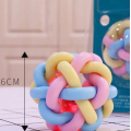 Ballon de jouets de chien de caoutchouc de caoutchouc de caoutchouc