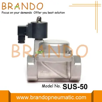 2'' Piston Type Stainless Steel Solenoid Valve 24VDC
