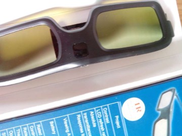 LCD Active Shutter Glasses for 3D TV and cinema