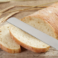 Coltello da pane con manico cavo in acciaio inossidabile