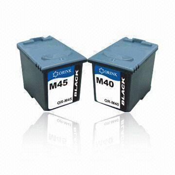 American Original Ink Cartridges in Black, Compatible with Samsung M-C40/Ink-C45 Models