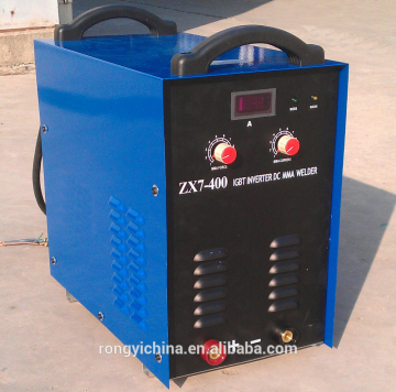 Shanghai Rongyi ZX7400 Brand New IGBT DC MMA One Phase 220V welding machine for South America Market