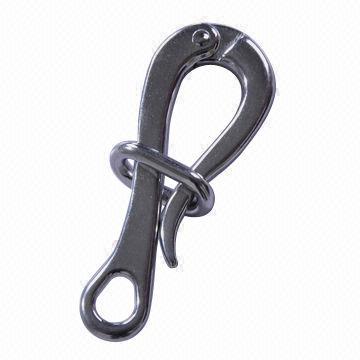 Stainless steel pelican hook, high glossy polished