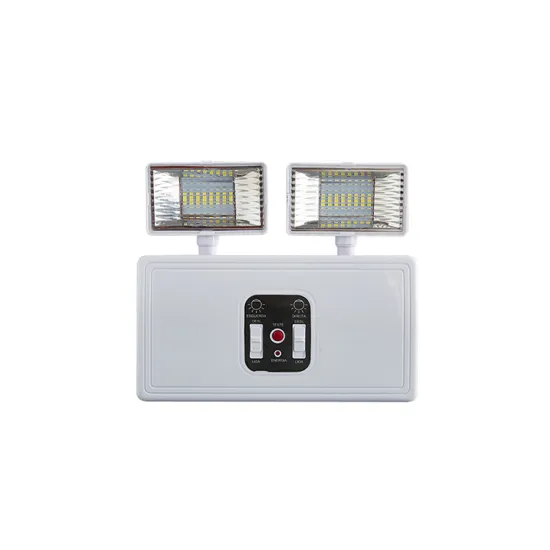 High Brightness 2x3W LED Twin Head Emergency Light