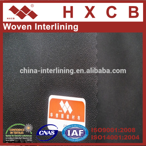 Garment fusible interlining fabric,100%polyester interlining fabric accessories/(5810)