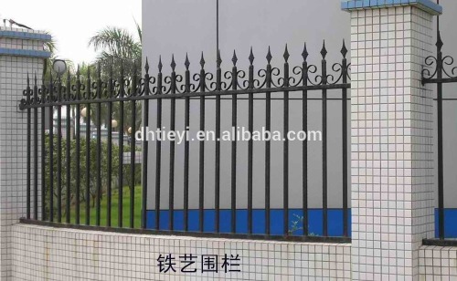 wholesale cheap galvanized used wrought iron fence