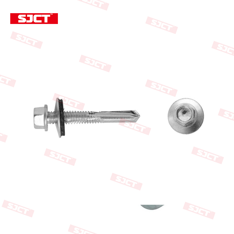 Hex Self drilling screw with EPDM Washer11