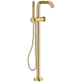 free standing bathtub faucet Brass Floor-Mount Bath with hand shower Factory