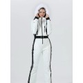 Two-sheet Slim Fit Cotton One-piece Ski Suit