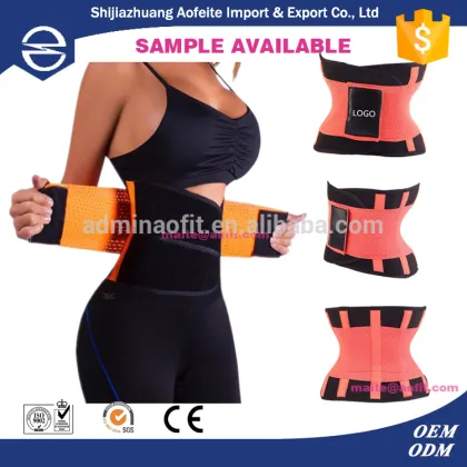 2016 hot sale Waist Eraser Sweat Fitness Band slimming belt