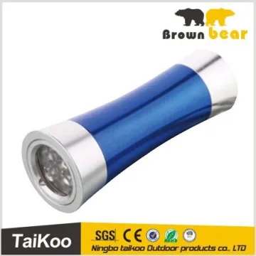 9 led flashlight aluminum alloy mini promotional flashlight