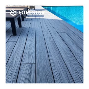 Anti-UV Weather Resistant Waterproof Wood Plastic Composite Decking Boards