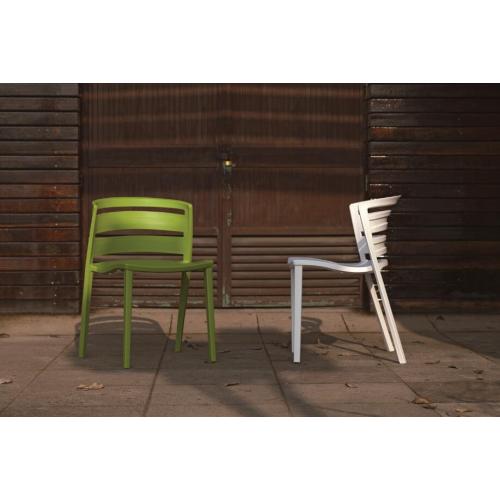 Outdoor Modern Plastic Dinning Leisure Chair