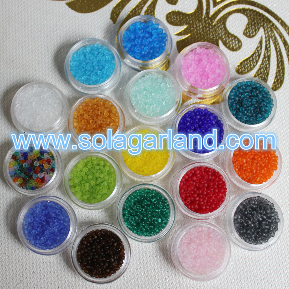 Frosted Glass Seed Beads