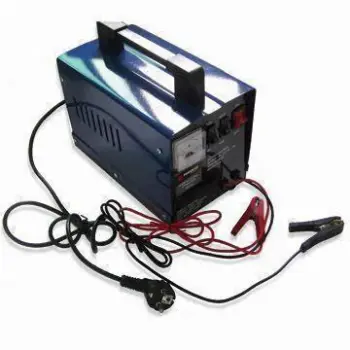 Car Battery Charger with Thermostat for Automatic Power Off in Case of High Temperature