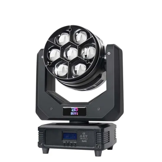 Zoom 7x40W RGBW Stage Light - Mini Beam Wash LED Moving Head for Disco Wedding Party