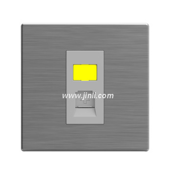 W86A series -- 1 gang RJ45 LAN electrical socket