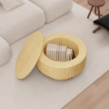MDF modern circular coffee table