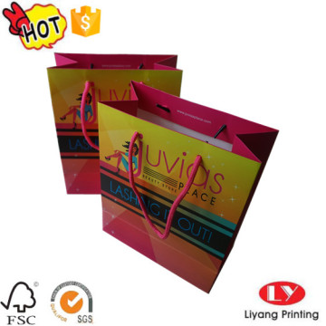 Cheap Full Color Paper Product Packaging Bag