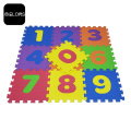 Melors Блокировка EVA Детский игровой номер Puzzle Mat