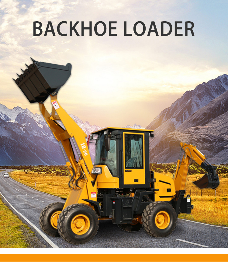 Loader Mini Bucket Truck 4 Wheel Drive Loader