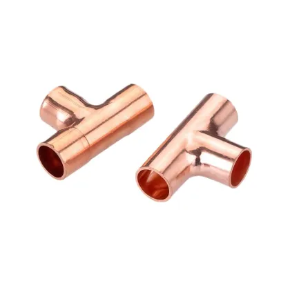 Medical Gas Copper Tee Connector