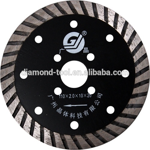 China Turbo Blade for Stone Long Cutting Life 4.5" Circular Saw Blade