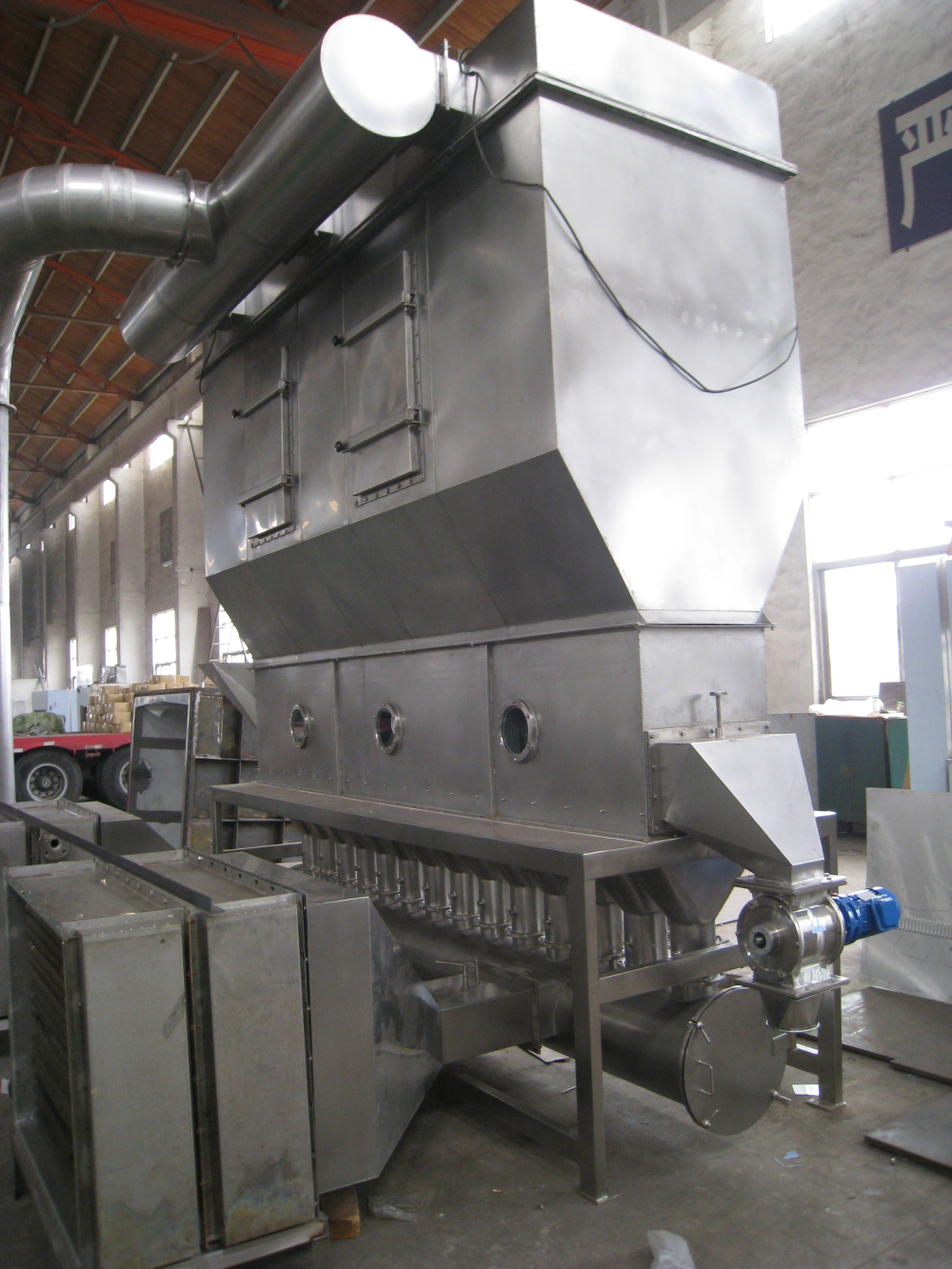 XF Series Horizontal Fluid Bed Drying para sa feed
