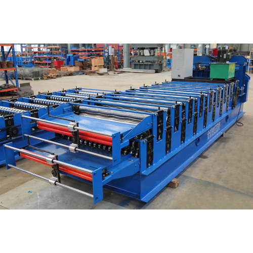 Galwanizowane Double Deck Metal Roof Panel Machine