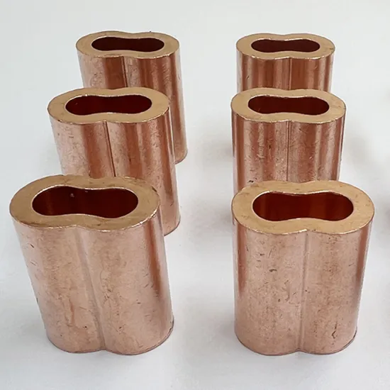 Copper Swage Sleeves, Cable Clips & Ferrules: Comprehensive Kit for Wire Rope and Cable Line End Crimping