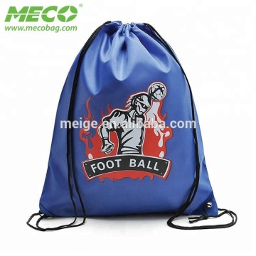 Promotion Gym backpack waterproof polyester drawstring bag