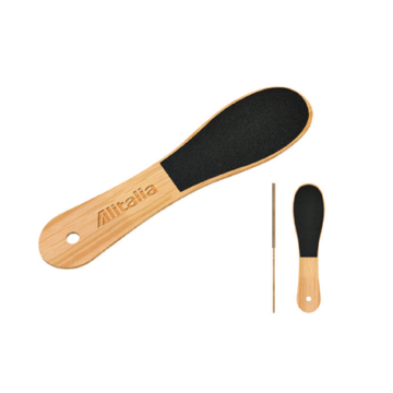 Custom Bamboo Pedicure Set with Professional Design and Logo