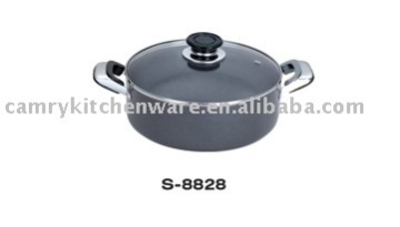 ALU DUTCH OVEN with glass lid