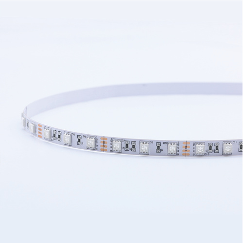 High brightness 5050RGB 60led DC12V dimming led strip