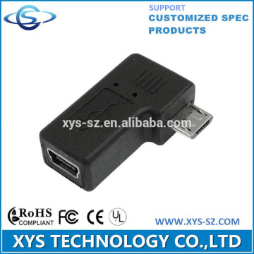 micro male to mini female usb adapter