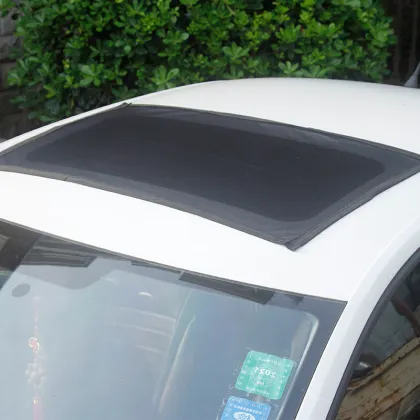 Magnetic Foldable Car Sunroof Shade for Parking