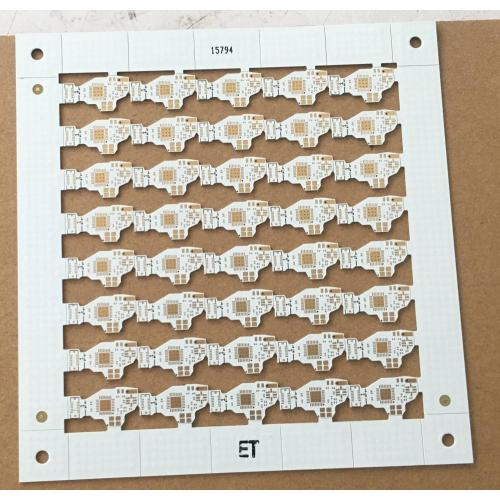4 layer 0.4mm PCB thickness with white solder