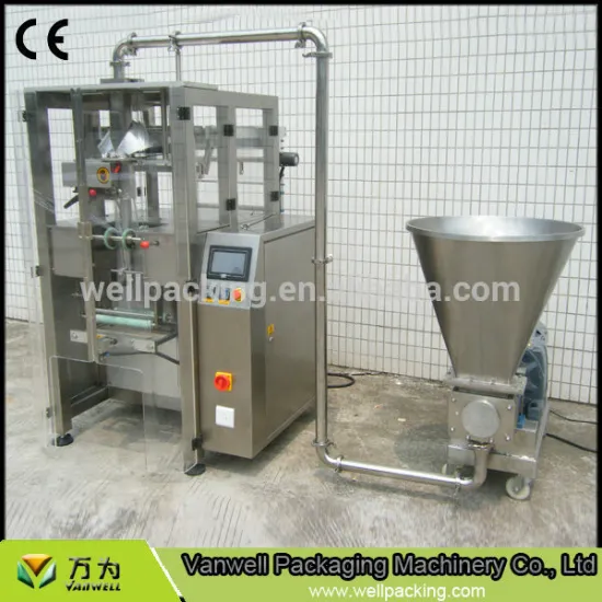 High quality chilli sause pouch packing machine, sause packaging machine