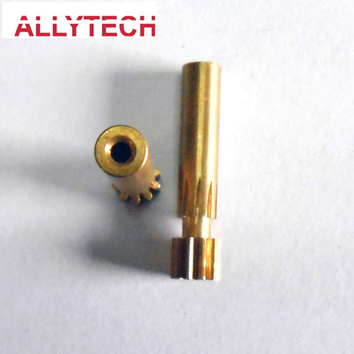 Дакладныя латуневыя фрэзерныя дэталі з апрацоўкай паверхні