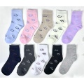 Colored striped dotted socks for womenmen
