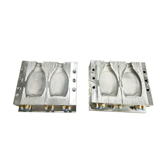 2Cavity 600ml Oval Shape PE Bottle Blowing Mould