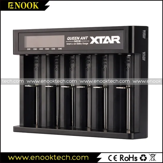 18650 Queen xtar MC6 Charger