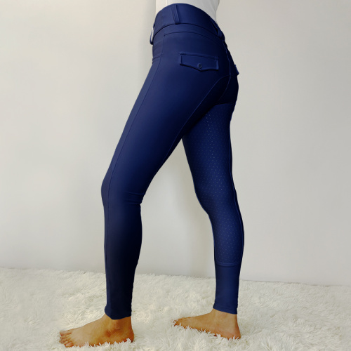 Women's Full Silicone Equestrian Pants for Riding