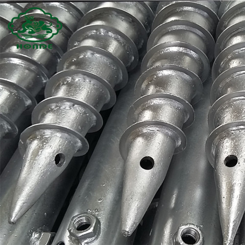 Large Residential Galvanized Screw Piles