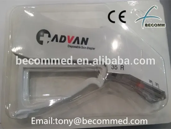 Medical Supply 35W Disposable Skin Stapler on Alibaba China
