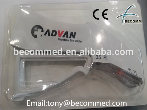 Medical Supply 35W Disposable Skin Stapler on Alibaba China